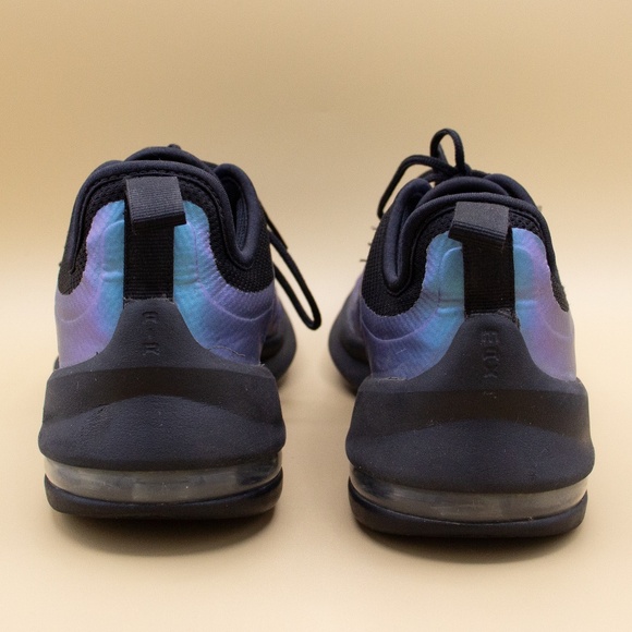 Nike Air Max Axis Premium 'Throwback Future' Black Blue Shoes AH5222-007 Size 6Y - Picture 4 of 8